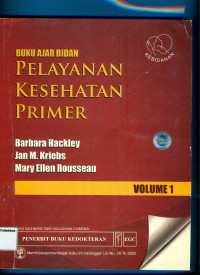 Buku Ajar Bidan Pelayanan Kesehatan Primer Vol 1